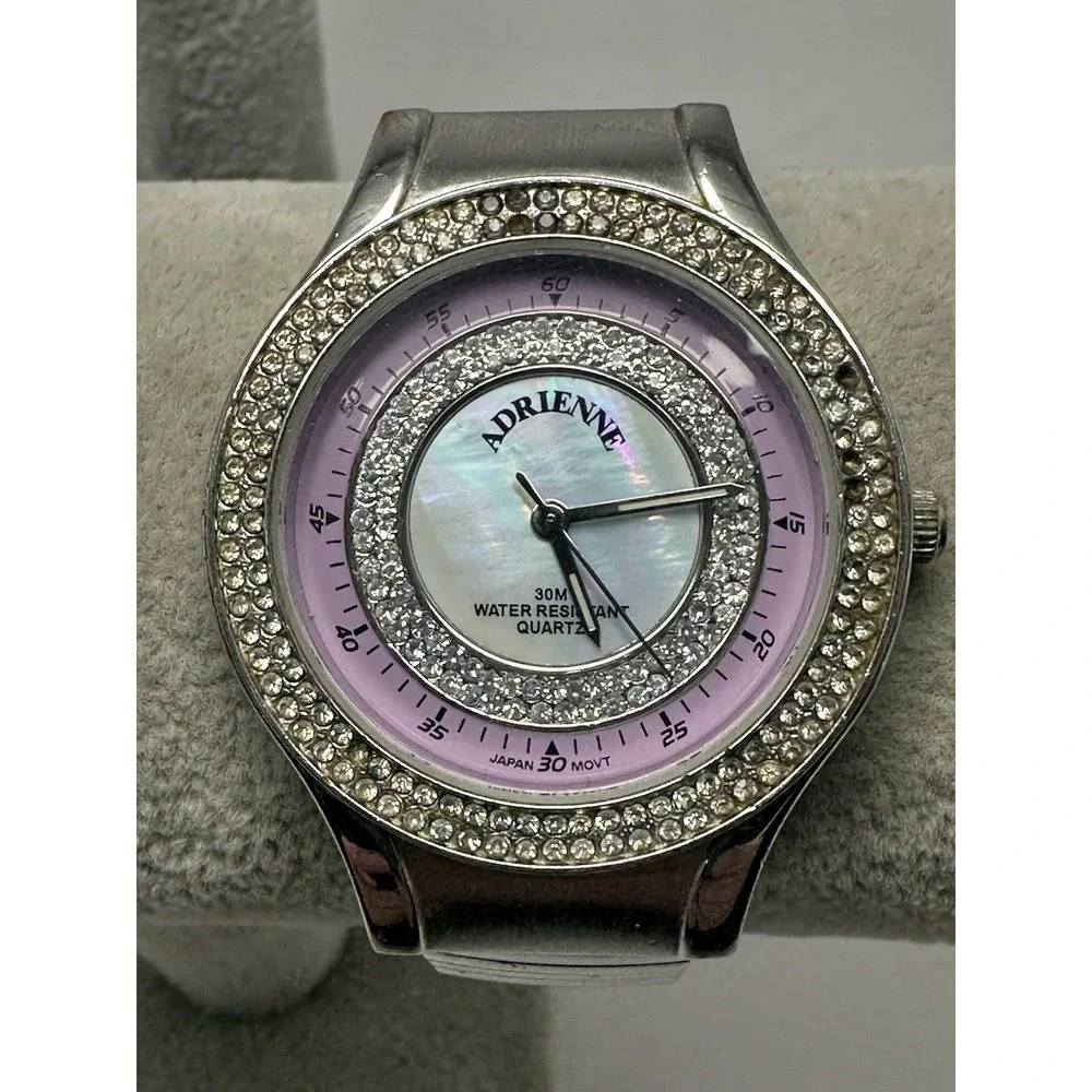 Adrienne Limited Edition Ladies MOP Watch‎ New Battery 36MM 6.25